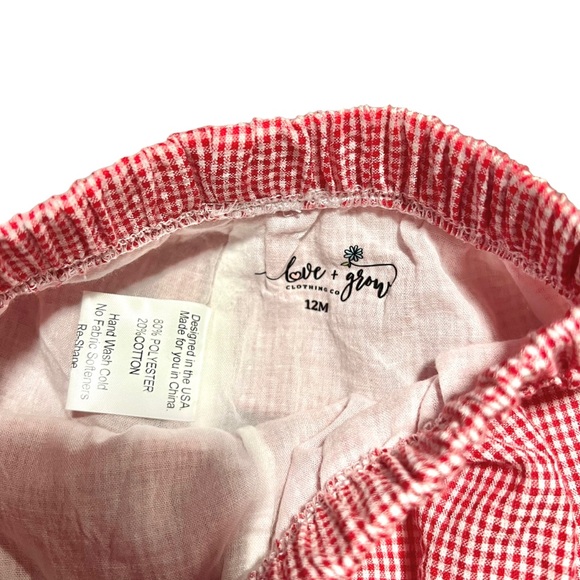 Love and Grow Patriotic Floral Set Size 12 Months - Picture 7 of 8